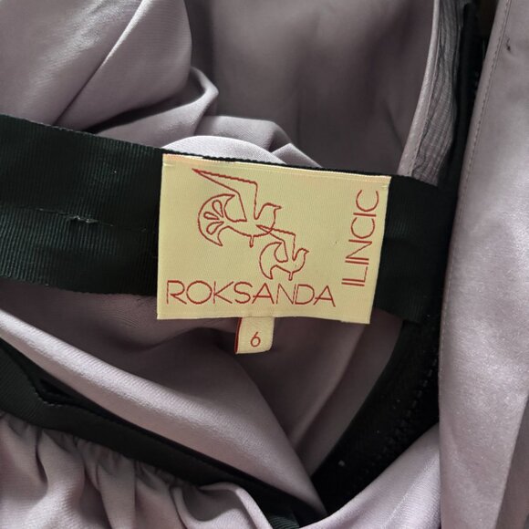 Roksanda Ilincic One-Shoulder Midi Dress - US 2 - Picture 4 of 5